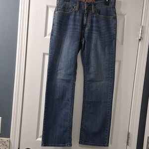 Cody James Straight-Leg Jeans in Dark Blue Wash